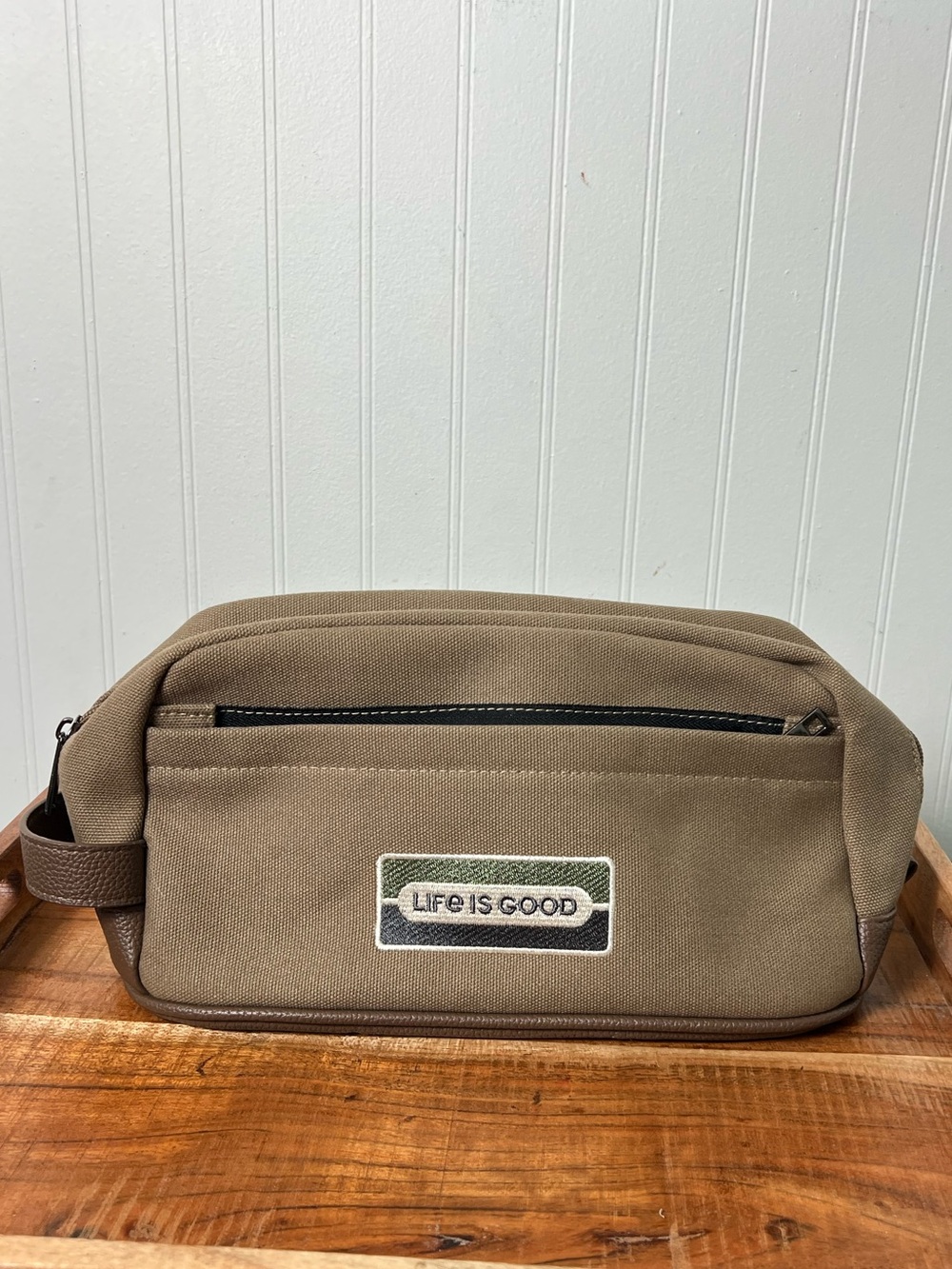 New Life is Good Toiletries Dopp Bag